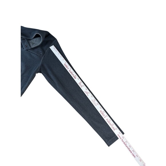 Free Fly Sweater Mens Medium Gray Snap Pullover Bamboo Fleece Long Sleeve - Picture 6 of 9